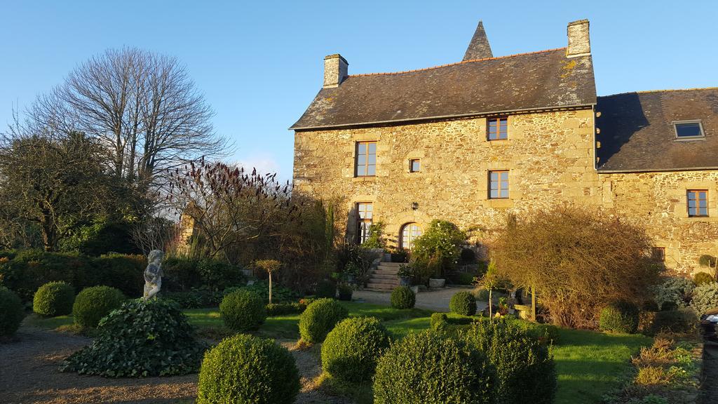 Bed and Breakfast Manoir De La Branche Maen Roch Esterno foto