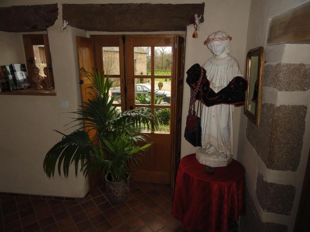Bed and Breakfast Manoir De La Branche Maen Roch Esterno foto