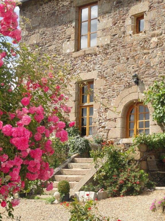 Bed and Breakfast Manoir De La Branche Maen Roch Esterno foto