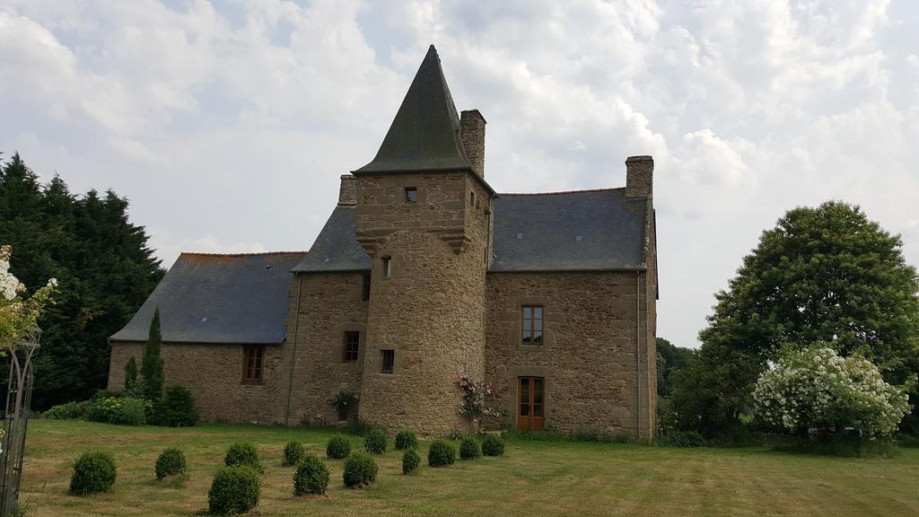 Bed and Breakfast Manoir De La Branche Maen Roch Esterno foto