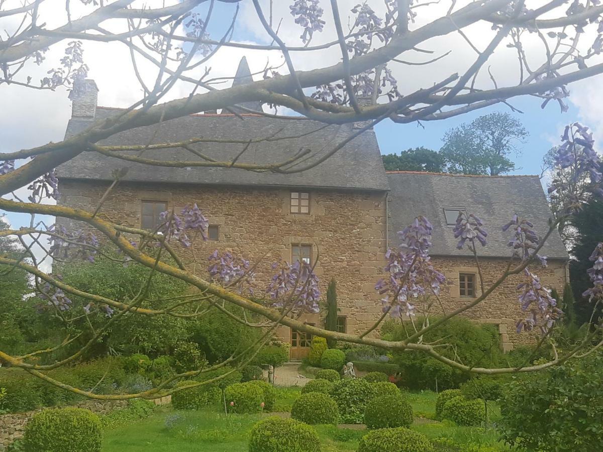 Bed and Breakfast Manoir De La Branche Maen Roch Esterno foto